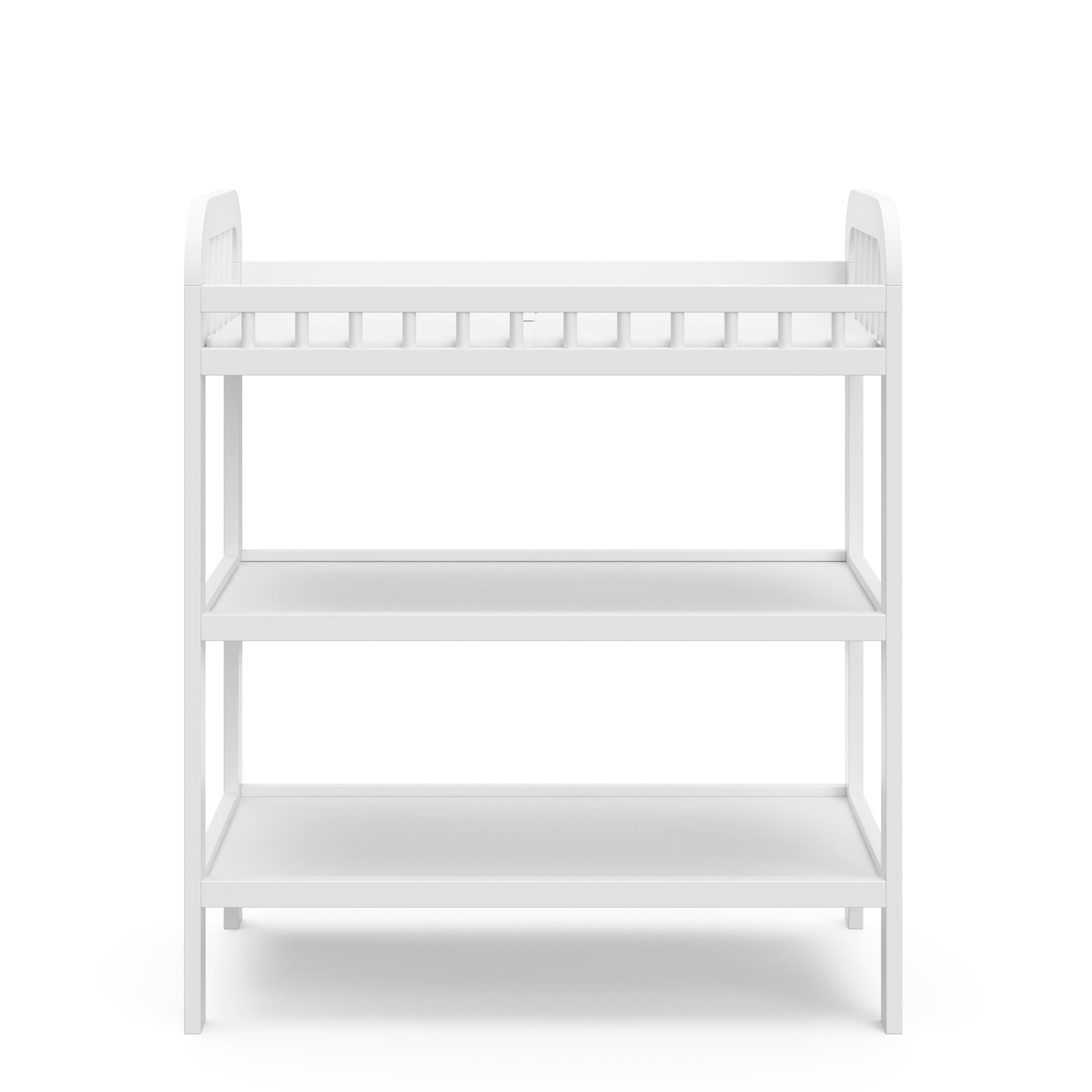 Storkcraft® Pasadena® Changing Table with Water-Resistant Changing Pad.