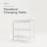 storkcraft pasadena white changing table callout