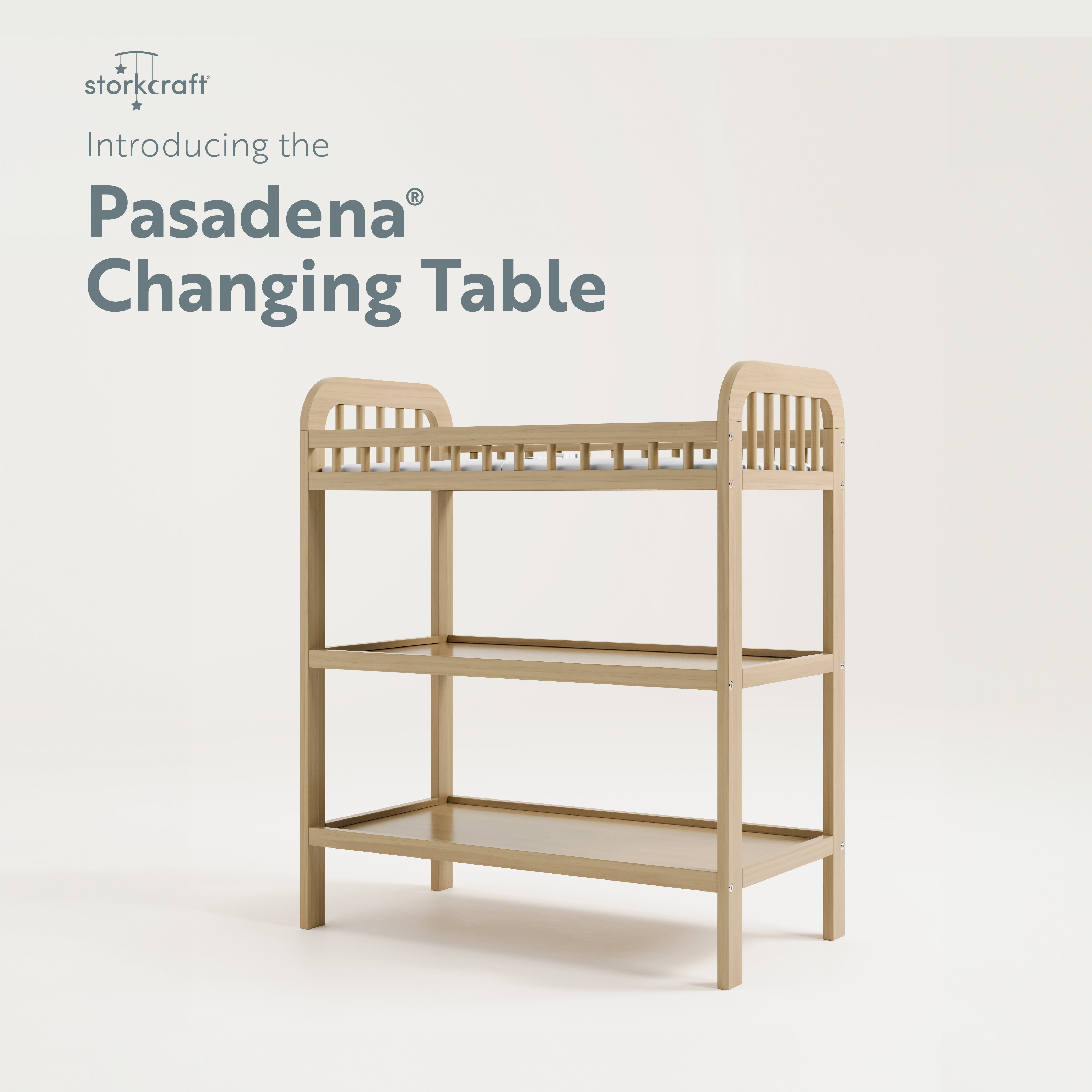 storkcraft pasadena driftwood changing table callout