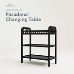 storkcraft pasadena black changing table callout