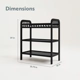 storkcraft pasadena black changing table dimensions callout