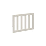 angle view frosted oat toddler safety guardrail