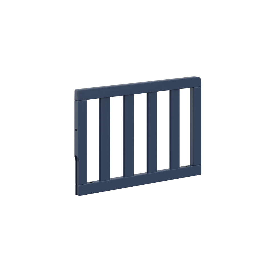 graco toddler guardrail midnight blue angle view