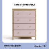 alpine driftwood with blush 4 drawer dresser style callout