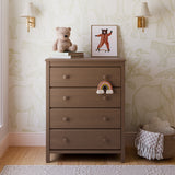 alpine hazelnut 4 drawer dresser in nursery
