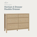 horizon 6 drawer driftwood dresser callout