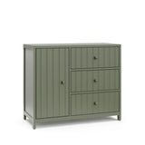 Graco® Teddi® 3 Drawer Combo Dresser with Customizable Knobs.
