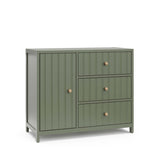 Graco® Teddi® 3 Drawer Combo Dresser with Customizable Knobs.