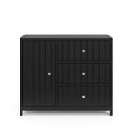 Graco® Teddi® 3 Drawer Combo Dresser with Customizable Knobs.