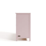classic blush 6 drawer dresser side view