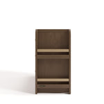 Side view of Read-with-Me 6 drawer dresser in hazelnut with driftwood