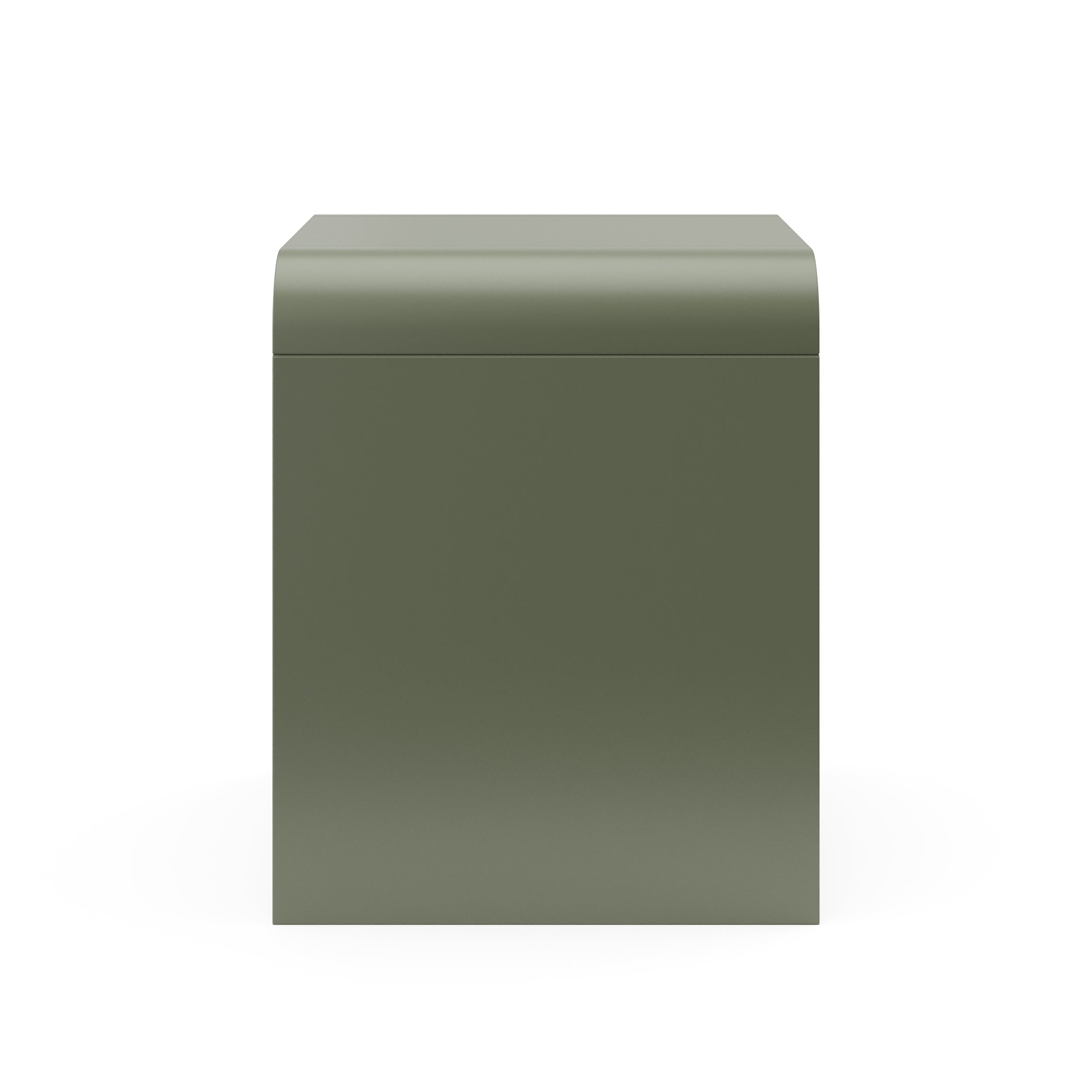 2 drawer dresser back view olive