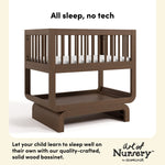 Santorini hazelnut bassinet quality crafted callout