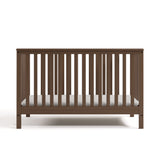 Hillcrest hazelnut crib front view