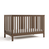 Hillcrest hazelnut crib angle view