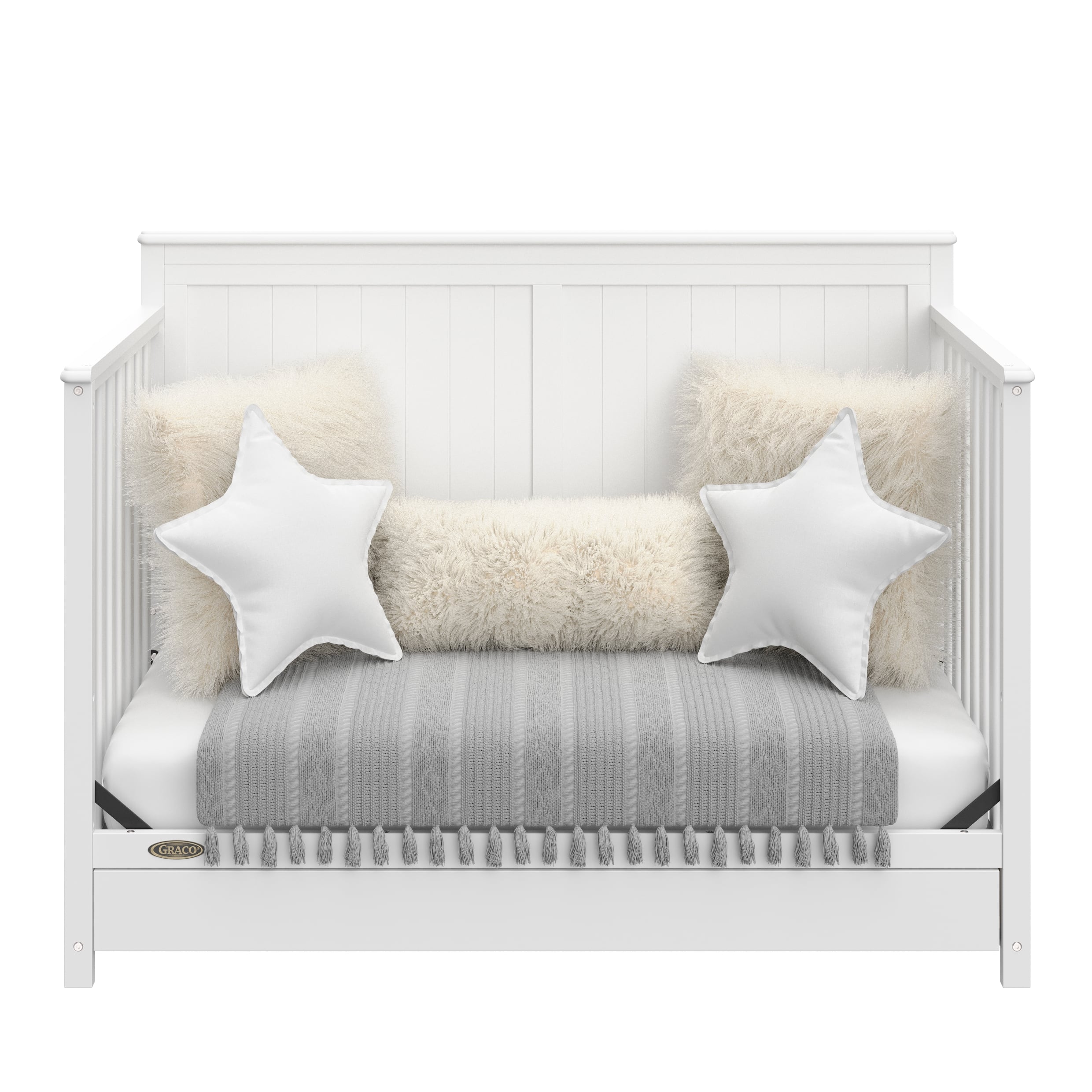 graco hadley white crib with drawer daybed conversion