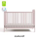 Pasadena blush crib with GGG and PTPA logos on top left