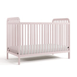 Pasadena blush crib angle view