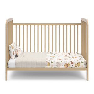 Driftwood crib in toddler bed conversion