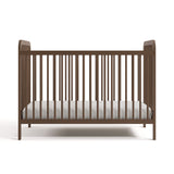 Pasadena hazelnut crib front view