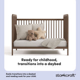 Pasadena hazelnut crib daybed conversion callout