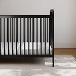 storkcraft pasadena black crib in nursery