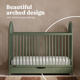 Olivia olive crib style callout