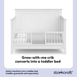 solstice white crib toddler bed conversion callout