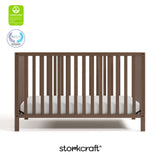 morningside hazelnut crib with GGG and PTPA logo on top left