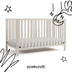 morningside frosted oat crib with black doodles overlaid on image