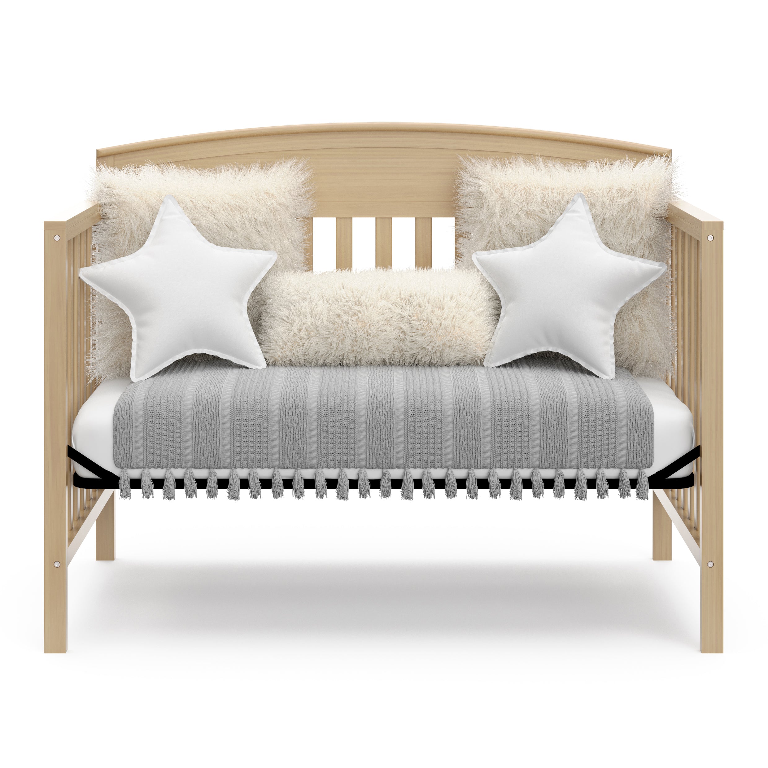 graco benton driftwood crib daybed conversion