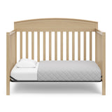 graco benton driftwood crib toddler bed conversion without guardrails