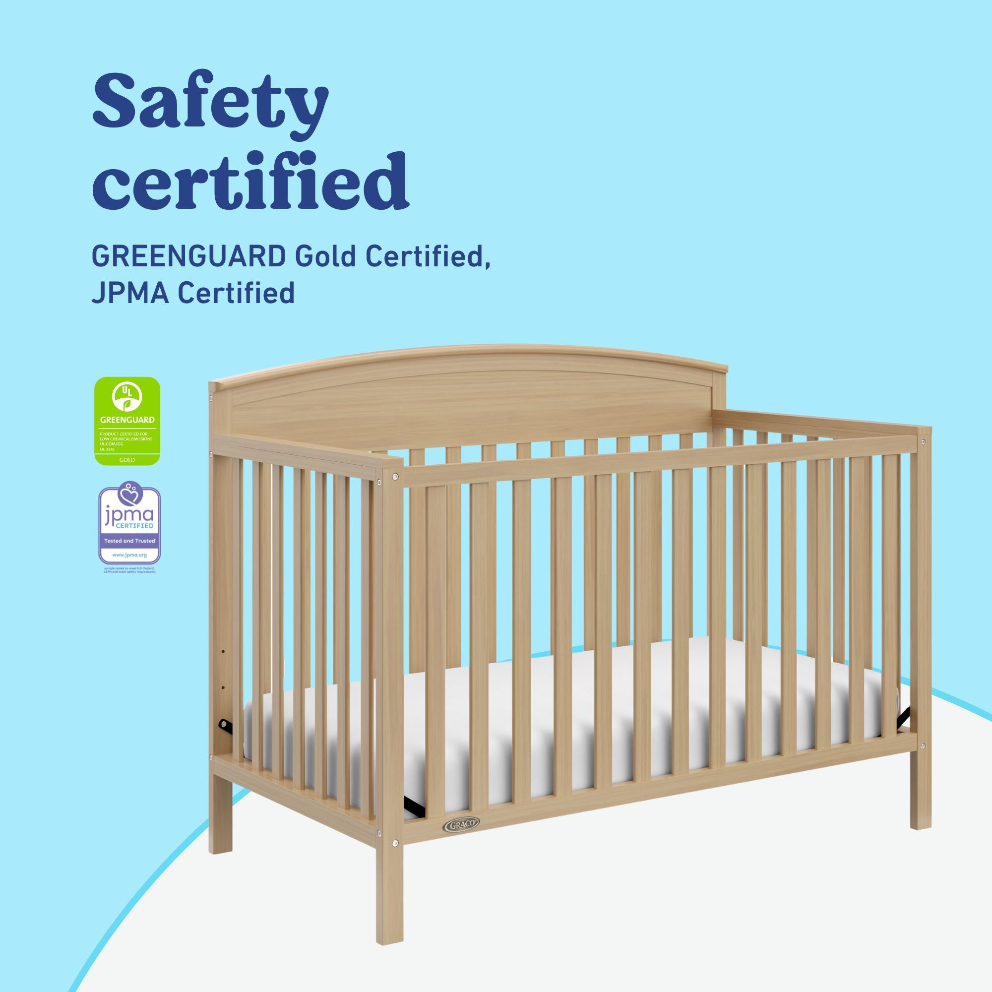 Benton driftwood crib certifications callout