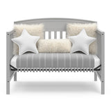graco benton pebble gray crib daybed conversion