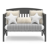 graco benton gray crib daybed conversion