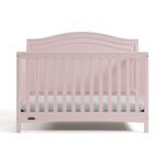 paris blush crib front view