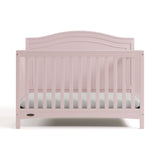 paris blush crib front view