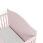 paris blush crib top view
