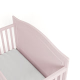 paris blush crib top view