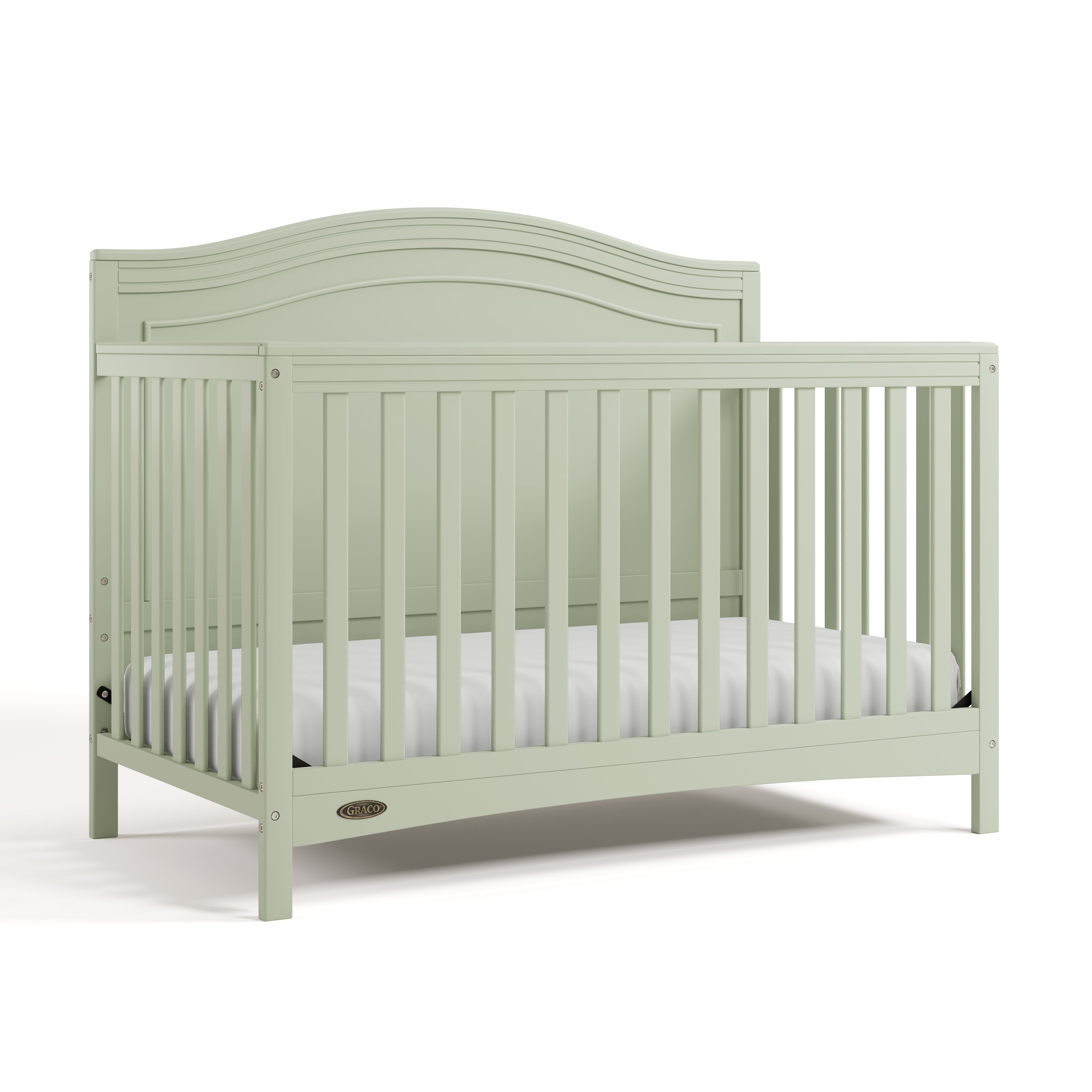 paris sage crib angle view