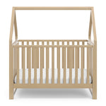 crib front view (Driftwood)