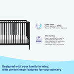 graco teddi black crib certifications callout