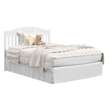graco story white crib with drawer full-size bed conversion