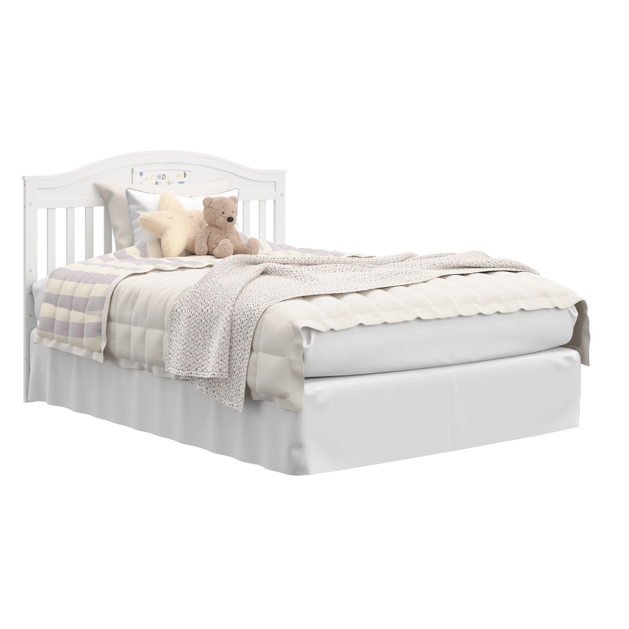 graco story white crib with drawer full-size bed conversion