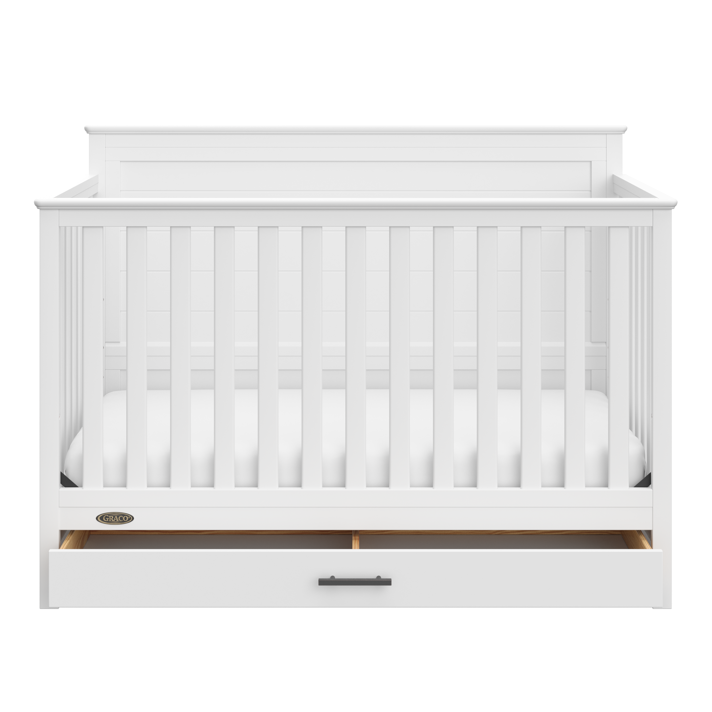 Graco® Tristan™ Convertible Crib With Drawer.
