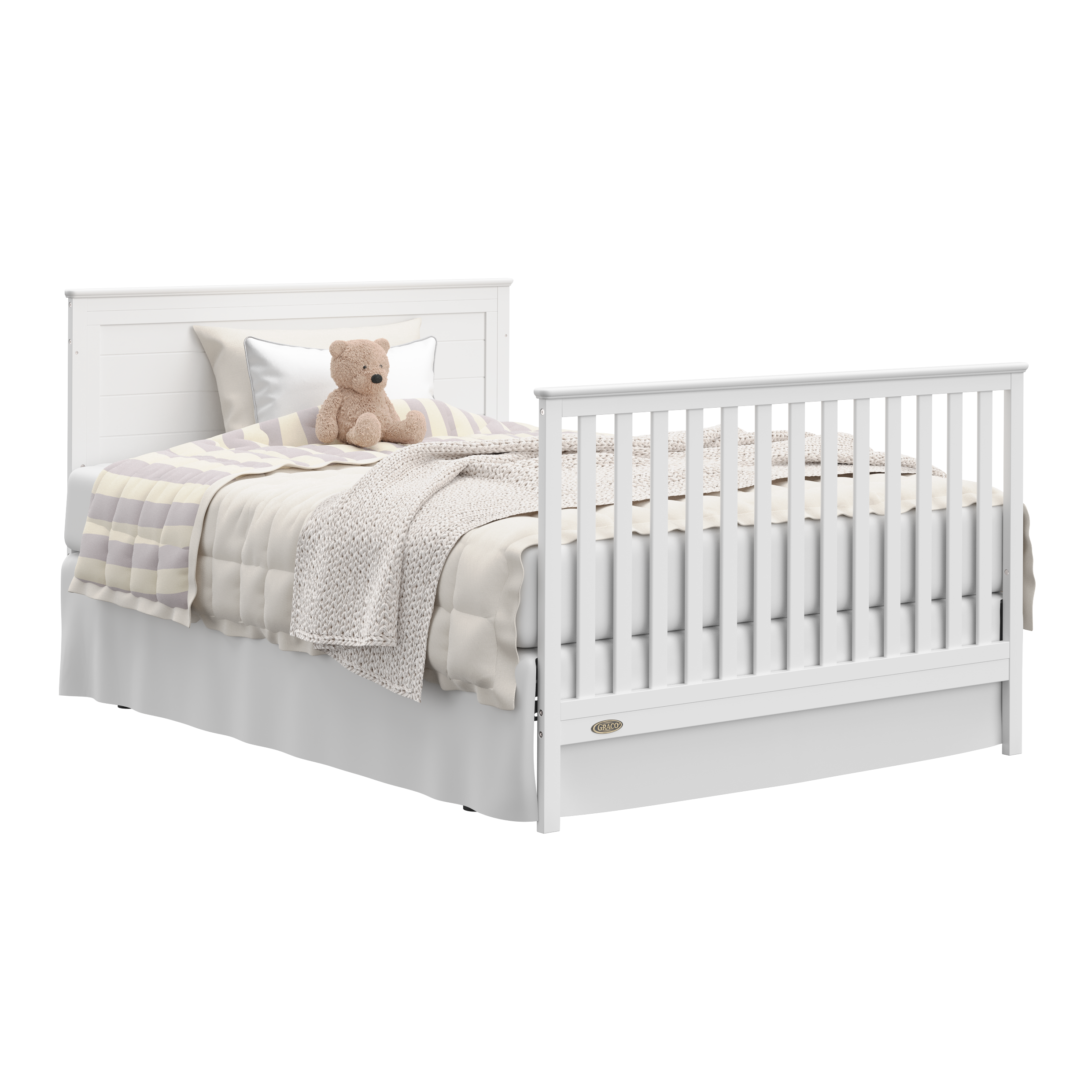 Graco® Tristan™ Convertible Crib With Drawer.
