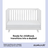 Beckett white crib daybed conversion callout