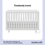 Beckett white crib style callout