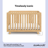 Beckett natural crib style callout