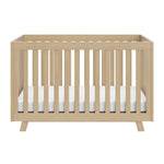 Front view of Driftwood Crib